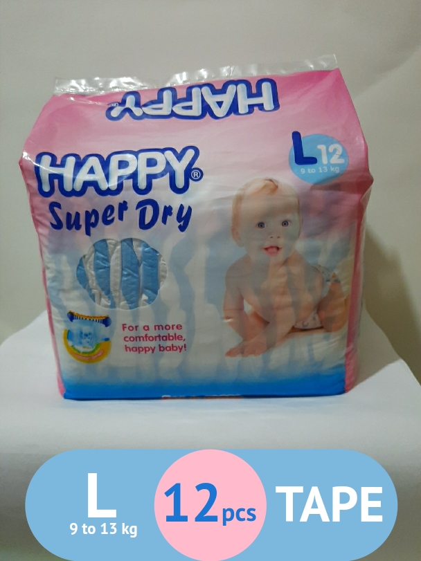 happy super dry diaper