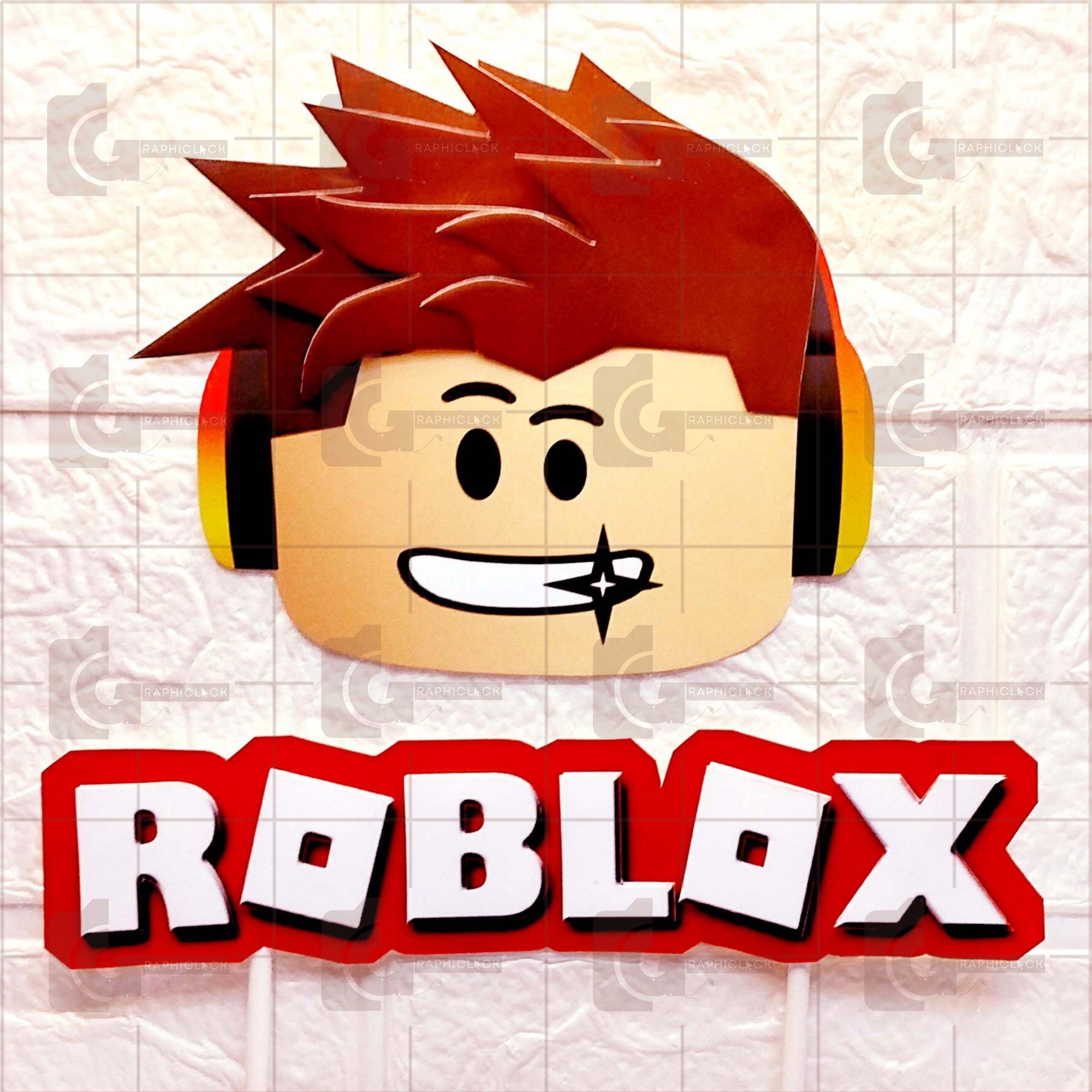 Roblox Themed Cake Topper Personalised With Name India | Ubuy