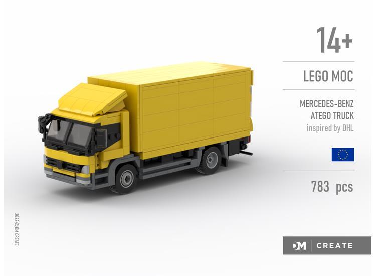 Lego discount dhl truck