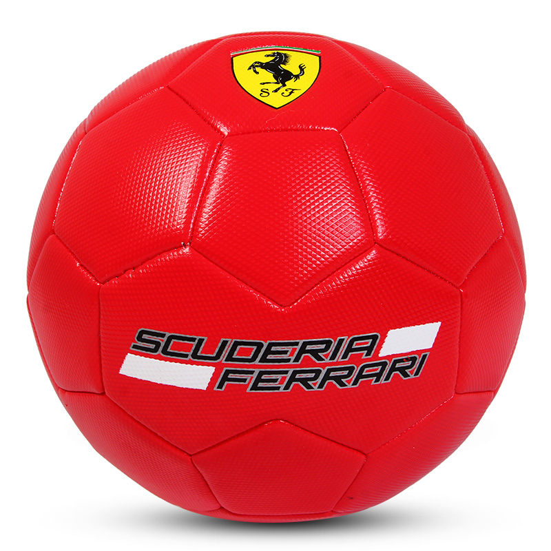 Mesuca Ferrari Diamond Pattern Sewn Football Size 2/3/4/5 Training Game Dedicated Ball for Children or Adult