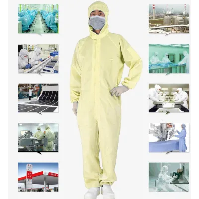 Rainny Coverall Chemical Hazmat Isolation Suit Disposable Protective Clothing New (1)