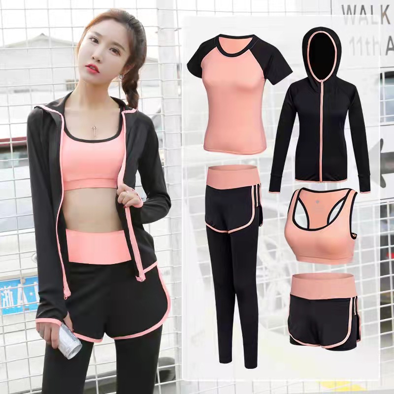 Women Yoga Sets Sports Wear Gym Fitness Workout Clothing Girls Jogging Suit  Running Quick Dry | Lazada PH