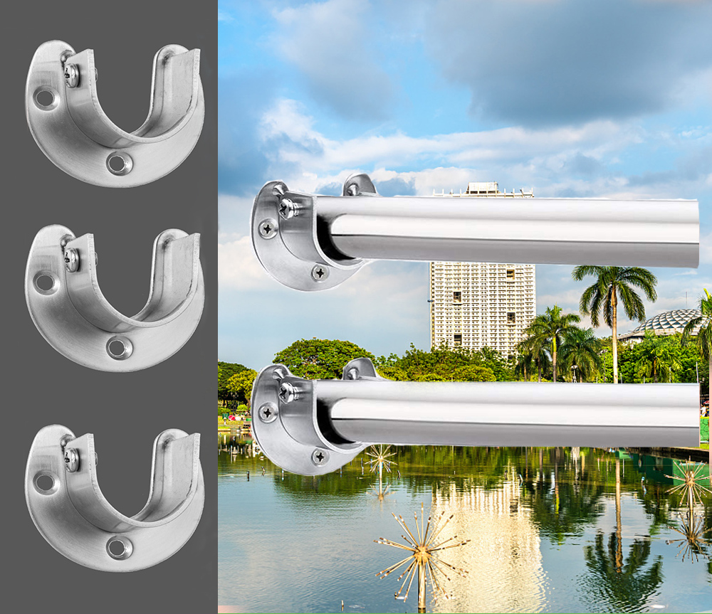 How To Open Curtain Rod Brackets