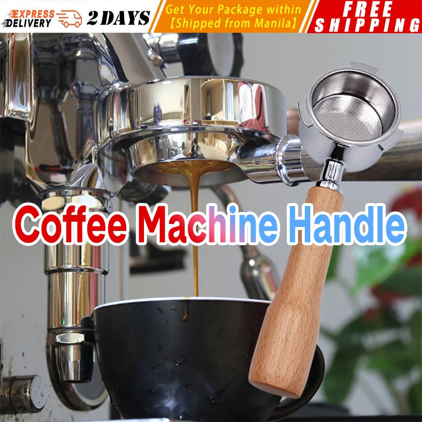 1pc 51mm Portafilter Two Ears, Coffee Handle Bottomless,Stainless Steel  51mm Bottomless Portafilter With Filter Basket, Professional Espresso  Coffee P