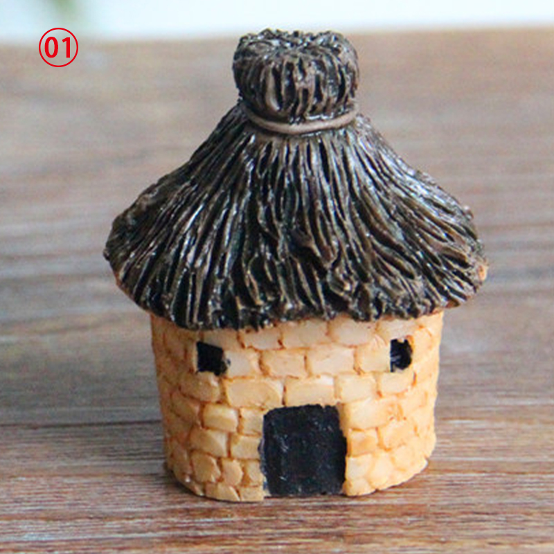 เป่าบ้านจิ๋ว Fairy Garden Miniatures ของจิ๋วสำหรับตกแต่งสวนตกแต่งแลนด์สเคปขนาดจิ๋ว