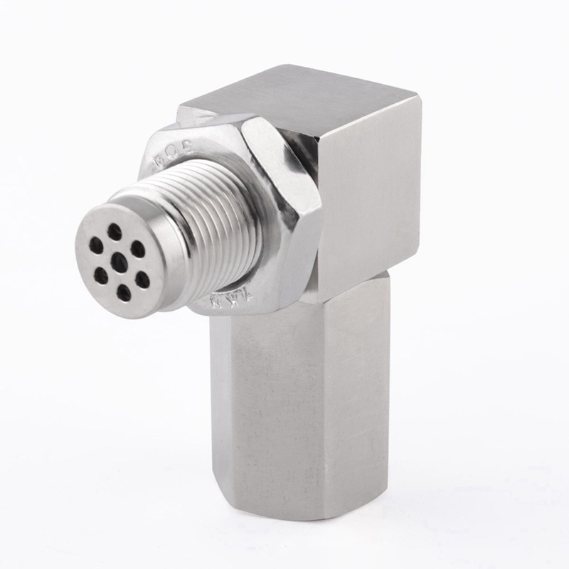 2X Universal O2 Oxygen Sensor Adapter 90° Degree 02 Bung Extension Catalytic Extender Spacer M18X1.5 Fix Check Engine