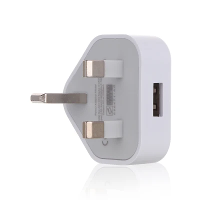 BEREAVE Travel 5V 1A 3 Pin 1 Port USB USB Charger Power Adapter Wall Charger UK Plug (1)