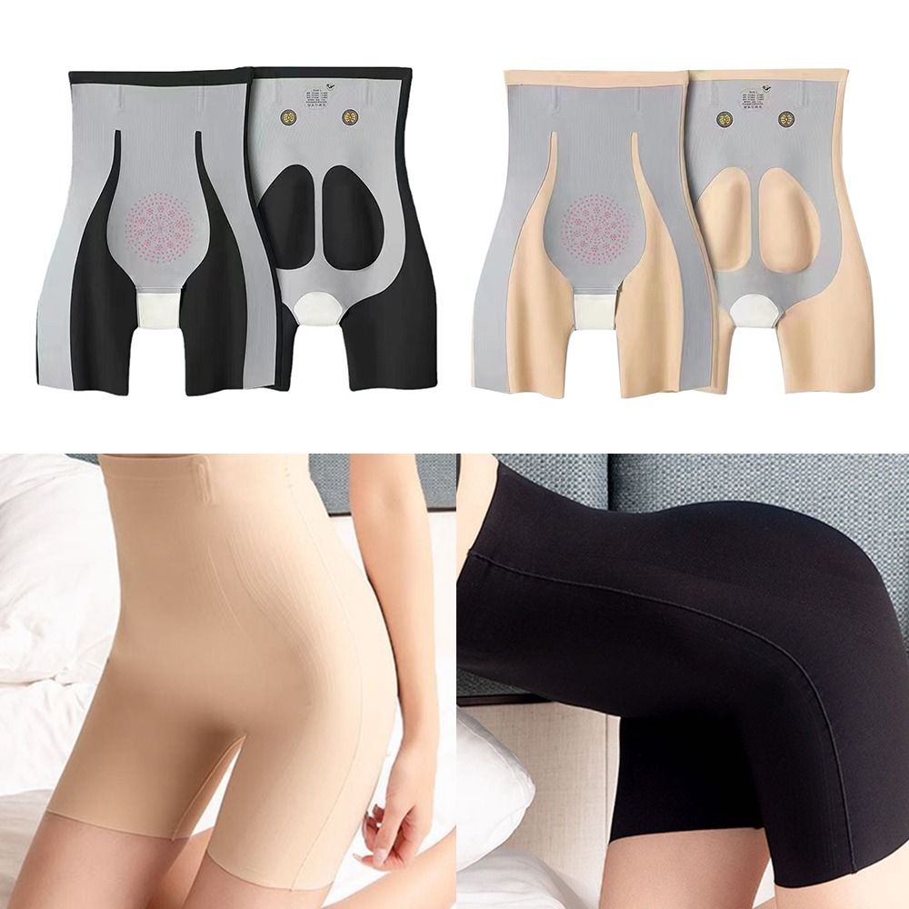 Women’s Sexy Body Shaping Tummy Tuck Pants High Waist Pants Postpartum  Tummy Tuck Tight Pants Seamless Flat-Angle body shaper