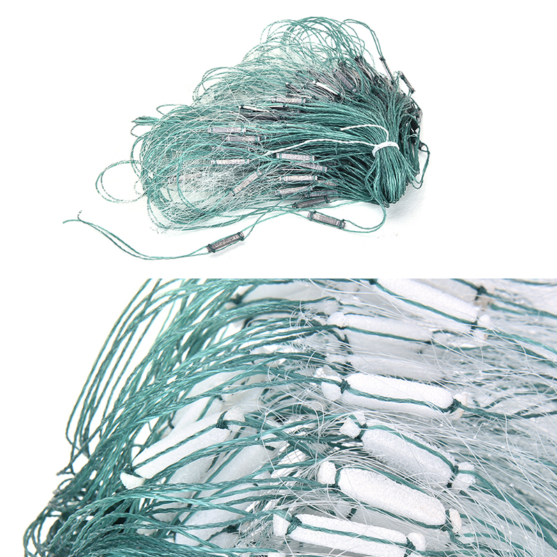 Badao 20m 3 Layers Monofilament Gill Fishing Net with Float Fish
