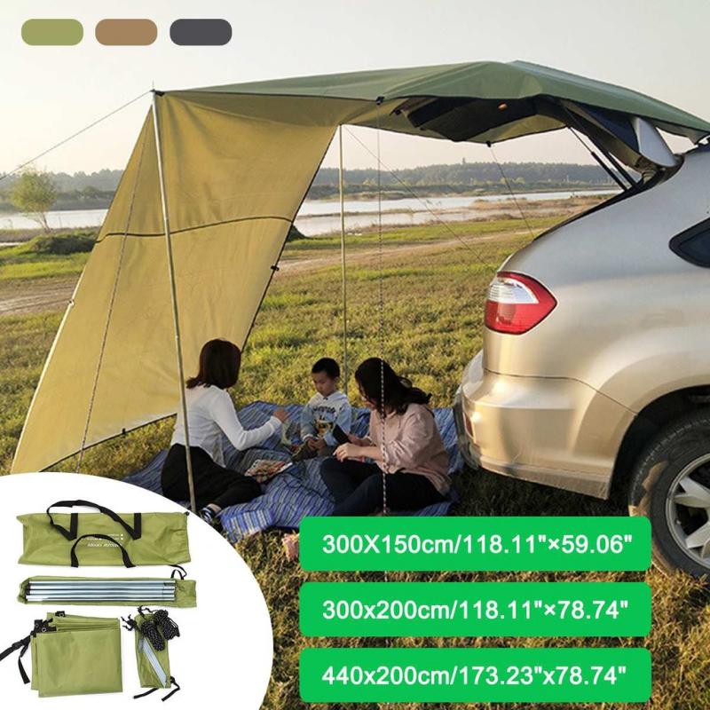 Portable car outlet tent