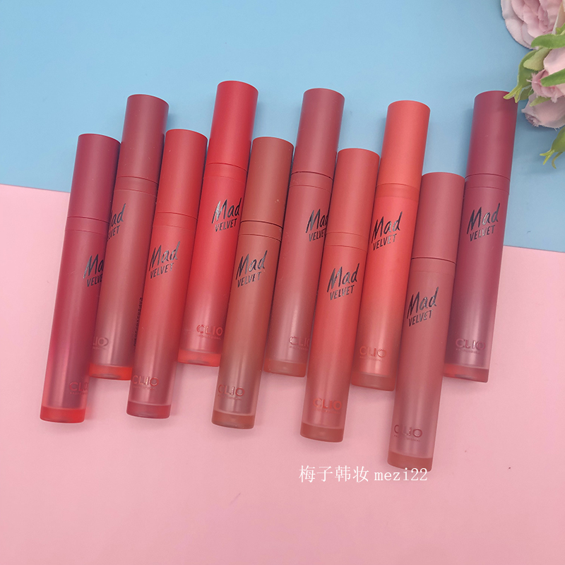 Gambar Imported from JapanAuthentic Korean Clio MAD VELVET Velvet Matte Lip Glaze Mousse Velvet Matte Lip Gloss