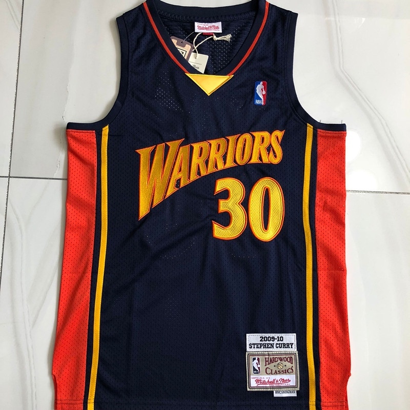  Mitchell & Ness Golden State Warriors Stephen Curry Orange  Swingman Jersey : Sports & Outdoors