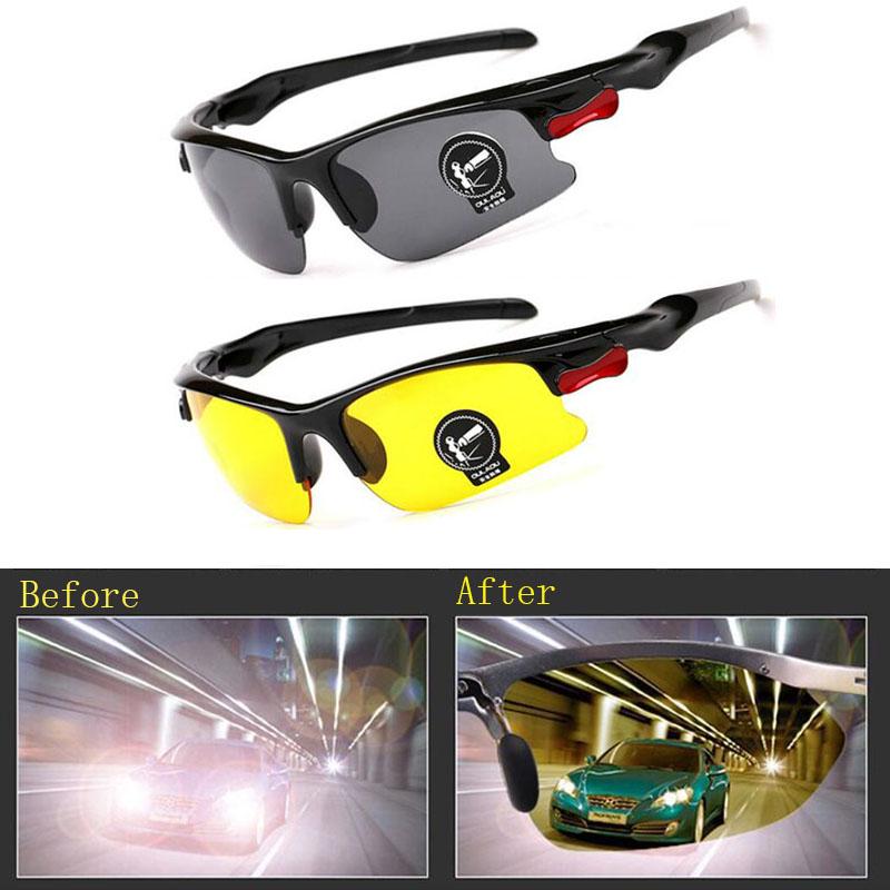 ORTS Kính Lái Xe Ban đêm Phân Cực Dành Cho Nam Chất Lượng Cao Chống Lóa An Toàn Nhìn HD Vuông Kính Mát Eyewears