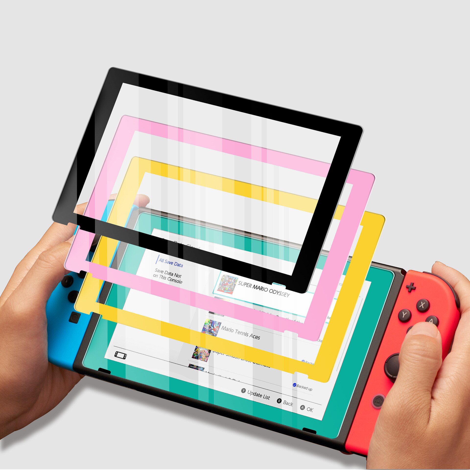 Cho Nintendos Chuyển Đổi Lite Giao Diện Điều Khiển Miếng Bảo Vệ Màn Hình
