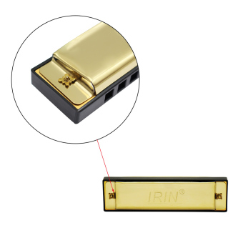 10 Holes 20 Tone Diatonic Blues Harmonica Key Of C With Case ForBeginner Children Golden - Intl July 2018 - 4 10 Holes 20 Tone Diatonic Blues Harmonica Key of C with Case forBeginner Children Golden - intl - 4