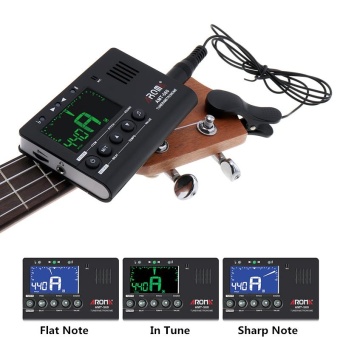 3 In 1 Guitar Metronome Tuner Tone Generator LED Screen Built-inMic With Pickup Function For Chromatic / Guitar / Bass / Violin /Ukulele - Intl June 2018 - 2 3 in 1 Guitar Metronome Tuner Tone Generator LED Screen Built-inMic with Pickup Function for Chromatic / Guitar / Bass / Violin /Ukulele - intl - 2