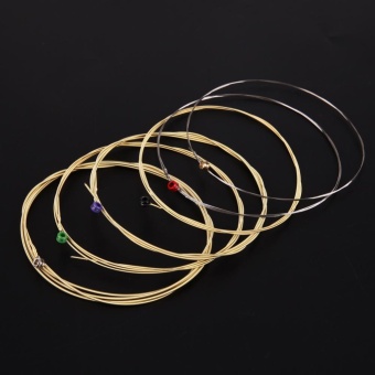 6pcs Orphee TX Series Green Phosphor Guitar Strings For FolkAcoustic Guitars(Gold+Silver)-TX620 - Intl June 2018 - 2 6pcs Orphee TX Series Green Phosphor Guitar Strings for FolkAcoustic Guitars(Gold+Silver)-TX620 - intl - 2
