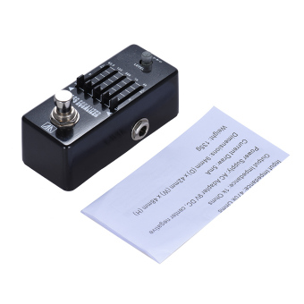 AROMA AEB-5 5-Band Graphic EQ Bass Guitar Equalizer Effect Pedal Aluminum Alloy Body True Bypass - Intl June 2018 - 3 AROMA AEB-5 5-Band Graphic EQ Bass Guitar Equalizer Effect Pedal Aluminum Alloy Body True Bypass - intl - 3
