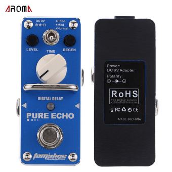 AROMA APE-3 Pure Echo Digital Delay Electric Guitar Effect Pedal Mini Single Effect With True Bypass May 2018 - 4 AROMA APE-3 Pure Echo Digital Delay Electric Guitar Effect Pedal Mini Single Effect with True Bypass - 4
