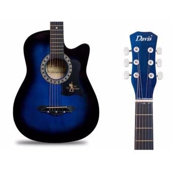 Davis JG38C Blue Acoustic Guitar June 2018 - 2 Davis JG38C Blue Acoustic Guitar - 2