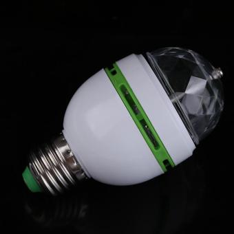 E27 3W Colorful Auto Rotating RGB LED Bulb Stage Light Party LampDisco - Intl June 2018 - 4 E27 3W Colorful Auto Rotating RGB LED Bulb Stage Light Party LampDisco - intl - 4