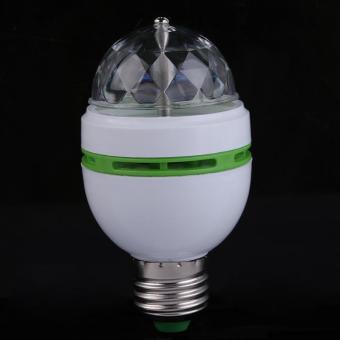 E27 3W Colorful Auto Rotating RGB LED Bulb Stage Light Party LampDisco - Intl June 2018 - 3 E27 3W Colorful Auto Rotating RGB LED Bulb Stage Light Party LampDisco - intl - 3