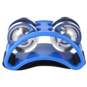 Foot Tambourine Percussion Musical Instrument 2 Sets Metal JingleBell June 2018 - 3 Foot Tambourine Percussion Musical Instrument 2 Sets Metal JingleBell - 3