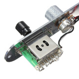 Guitar Control Plate 3 Way Switch Prewired For Fender Tele Telecaster New Chrome August 2018 - 5 Guitar Control Plate 3 Way Switch Prewired For Fender Tele Telecaster New Chrome - 5