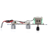 Guitar Control Plate 3 Way Switch Prewired For Fender Tele Telecaster New Chrome August 2018 - 3 Guitar Control Plate 3 Way Switch Prewired For Fender Tele Telecaster New Chrome - 3