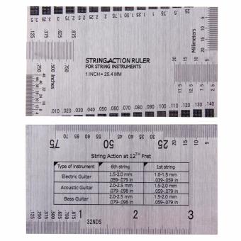 High Strung String Action Ruler June 2018 - 4 High Strung String Action Ruler - 4