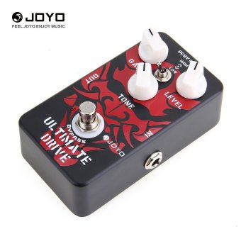 Joyo JF-02 Ultimate Drive Overdrive Electric Guitar Effect Pedal Black Red July 2018 - 4 Joyo JF-02 Ultimate Drive Overdrive Electric Guitar Effect Pedal Black Red - 4