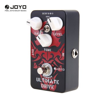 Joyo JF-02 Ultimate Drive Overdrive Electric Guitar Effect Pedal Black Red July 2018 - 3 Joyo JF-02 Ultimate Drive Overdrive Electric Guitar Effect Pedal Black Red - 3