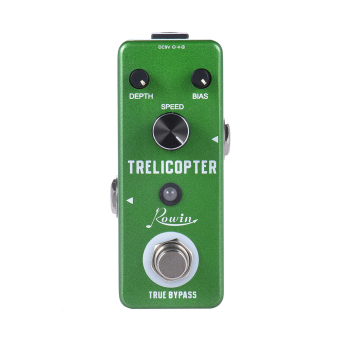 Mini Tremolo Guitar Effect Pedal True Bypass Aluminum Alloy Body -intl June 2018 - 2 Mini Tremolo Guitar Effect Pedal True Bypass Aluminum Alloy Body -intl - 2