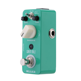 Mooer Green Mile Micro Mini Overdrive Electric Guitar Effect Pedal (Intl) June 2018 - 4 Mooer Green Mile Micro Mini Overdrive Electric Guitar Effect Pedal (Intl) - 4
