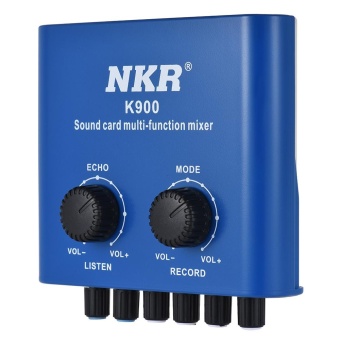 Multifunctional Digital USB Audio Mixer External Sound Card Network Online Recording Singing Device With USB & Audio Cable For Karaoke Studio Home Music Entertainment - Intl June 2018 - 5 Multifunctional Digital USB Audio Mixer External Sound Card Network Online Recording Singing Device with USB & Audio Cable for Karaoke Studio Home Music Entertainment - intl - 5