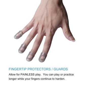 OH Reusable Durable Guitar Fingertip Protectors Finger Guards For Ukulele Guitar Gray June 2018 - 3 OH Reusable Durable Guitar Fingertip Protectors Finger Guards For Ukulele Guitar Gray - 3