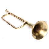 Retro B Flat Bugle Trumpet School Band Cavalry Beginner Military Orchestra NEW - intl