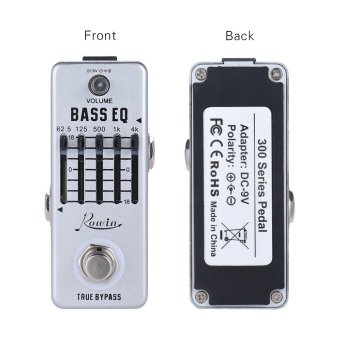Rowin Bass Guitar Equalizer Effect Pedal 5-Band EQ Aluminum AlloyBody True Bypass Outdoorfree - Intl June 2018 - 2 Rowin Bass Guitar Equalizer Effect Pedal 5-Band EQ Aluminum AlloyBody True Bypass Outdoorfree - intl - 2
