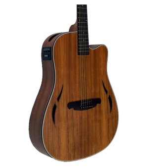 SQOE Acoustic-electric Guitar Side Hole(Brown) June 2018 - 2 SQOE Acoustic-electric guitar side hole(Brown) - 2