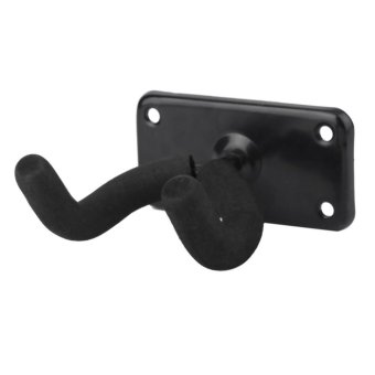 USTORE Practical Guitar Wall Mount Hanger Holder Stand Rack Hooks Fits Most Guitar Black - Intl June 2018 - 4 USTORE Practical Guitar Wall Mount Hanger Holder Stand Rack Hooks Fits Most Guitar Black - intl - 4