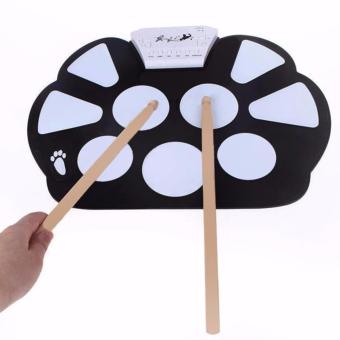 W758 Digital Portable 9 Pad Musical Instrument Electronic Roll-up Drum Kit June 2018 - 2 W758 Digital Portable 9 Pad Musical Instrument Electronic Roll-up Drum Kit - 2