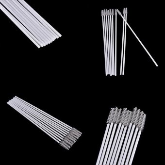 10pcs Stainless Steel Straw Reusable Washable Cleaner CleaningBrush - Intl June 2018 - 2 10pcs Stainless Steel Straw Reusable Washable Cleaner CleaningBrush - intl - 2