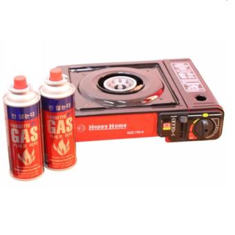 BDZ-155-A Portable Gas Stove (Black And Red) With 2x Casette GasAnd Plus FREE 1xRefillable Butane Gas Lighter June 2018 - 4 BDZ-155-A Portable Gas Stove (Black and Red) with 2x Casette GasAnd Plus FREE 1xRefillable Butane Gas Lighter - 4