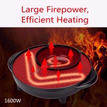 Candy Online 2 In 1 BBQ Grill & Steamboat Hot Pot Shabu RoastFry Pan June 2018 - 4 Candy Online 2 in 1 BBQ Grill & Steamboat Hot Pot Shabu RoastFry Pan - 4