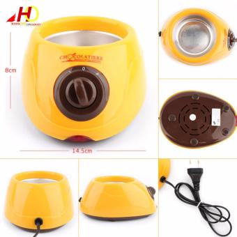 Chocolatiere Household Electric Chocolate Melting Pot Candy Melt Chocolate Cheese Boiler (Yellow) June 2018 - 5 Chocolatiere Household Electric Chocolate Melting Pot Candy Melt Chocolate Cheese Boiler (Yellow) - 5