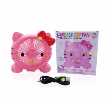 J&J Hello Kitty USB Portable Mini Fan (Pink) July 2018 - 2 J&J Hello Kitty USB Portable Mini Fan (Pink) - 2