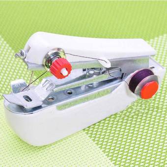 Jiayiqi DIY Manual Handheld Portable Mini Expert Sewing Machine Home Needlework Cordless (White) - Intl April 2018 - 3 Jiayiqi DIY Manual Handheld Portable Mini Expert Sewing Machine Home Needlework Cordless (White) - intl - 3