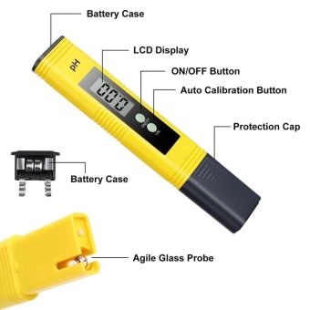 KCmall Digital PH Meter, PH Tester With ATC,0.02 PH High Accuracy,0.00-14.00 PH Measurement Range,Water Quality Tester,Auto Calibration - Intl June 2018 - 4 KCmall Digital PH Meter, PH Tester With ATC,0.02 PH High Accuracy,0.00-14.00 PH Measurement Range,Water Quality Tester,Auto Calibration - intl - 4