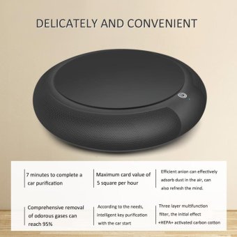 Multi-function Solar W/Negative Ion Deodorization Function AirPurifier For Car(Black) - Intl June 2018 - 2 Multi-function Solar W/Negative Ion Deodorization Function AirPurifier for Car(Black) - intl - 2