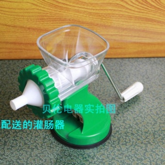 Multifunctional Stainless Steel Meat Grinder Hand Stand Mixer CrankSausage Stuffer Pasta Maker XHISF - Intl June 2018 - 5 Multifunctional Stainless Steel Meat Grinder Hand Stand Mixer CrankSausage Stuffer Pasta Maker XHISF - intl - 5